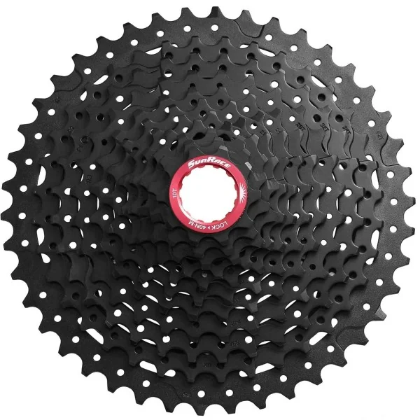 Cassette 11 speed Sunrace CSMX9X voor Sram XD-driver body 10-42T - zwart