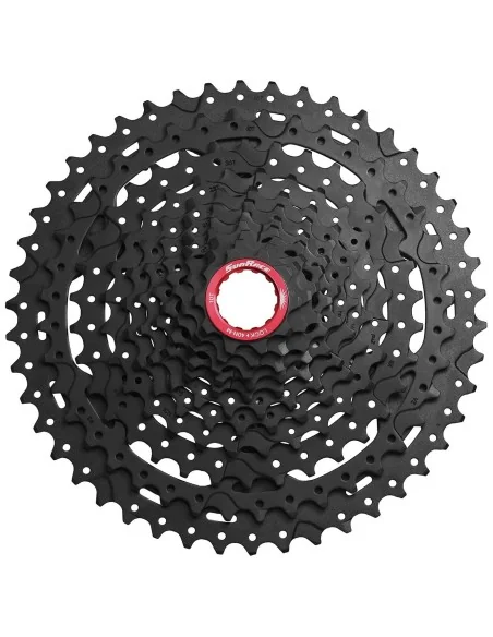 Cassette 11 speed Sunrace CSMX9X voor Sram XD-driver body 10-46T - zwart