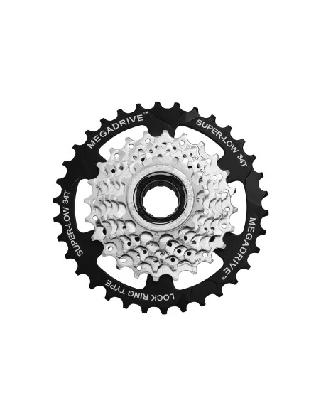 Freewheel 7 speed Sunrace MFM4S 13-34 tands - zink