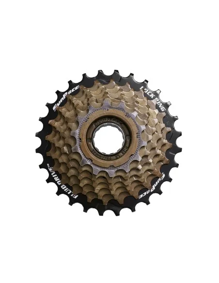 Freewheel 7 speed Sunrace MFM2A 14-28 tands - zink