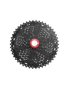 Cassette 11 speed Sunrace CSMX8 11-46T - zwart / rood