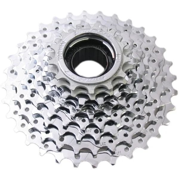 Freewheel 9 speed Sunrace MFE90 13-32 tands - chroom