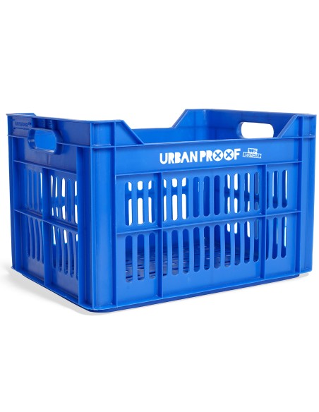 Gerecyclede fietskrat Urban Proof 30 liter - koningsblauw