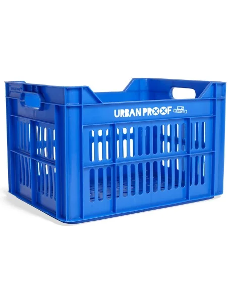 Gerecyclede fietskrat Urban Proof 30 liter - koningsblauw
