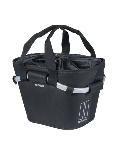 Fietsmand Basil Classic Carry All Front 15 liter 28 x 37 x 25 cm - zwart