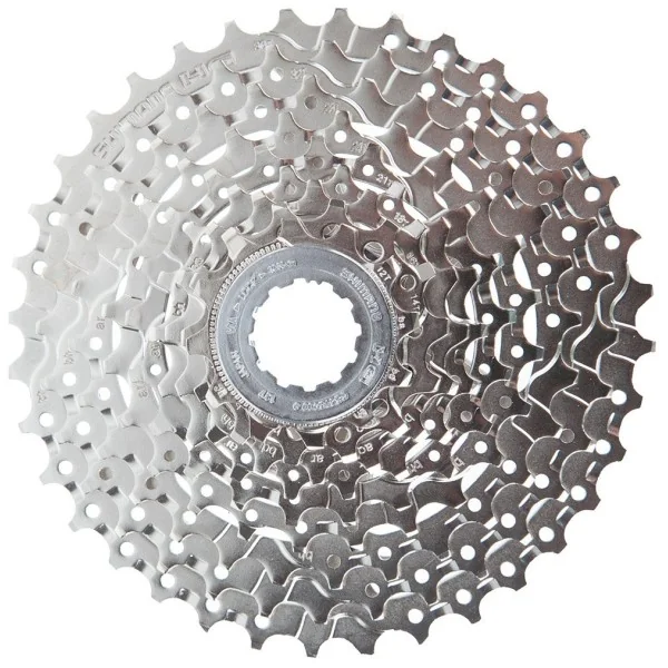 Cassette 9 speed Shimano Alivio CS-HG400 11-34T - zilver