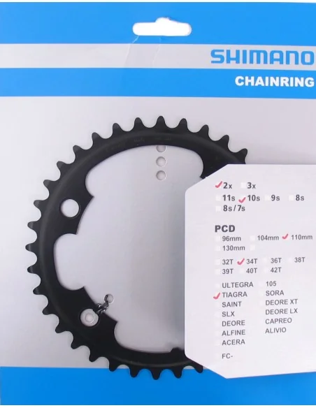 Kettingblad 34T Shimano Tiagra FC-4700