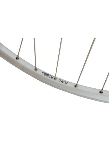 Voorwiel Rodi 28 inch / 622x21 Viper - 36 gaats - zilver