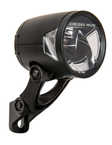 Koplamp Herrmans H-Black MR8 E 6-12 Volt - met houder - 180 lumen