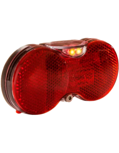 Dragerachterlicht Herrmans H-Vision batterij - 50 mm bevestiging