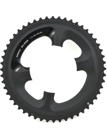 Kettingblad 52T Shimano 105 FC-5800 MB - zwart (voor 52-36T)