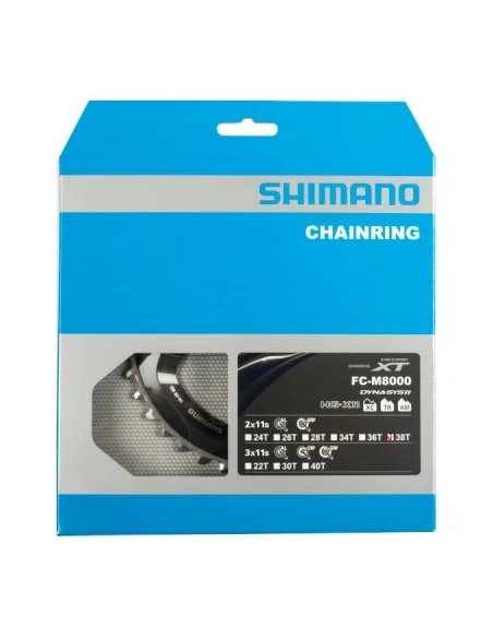 Kettingblad 38T Shimano XT FC-M8000 2 x 11 speed