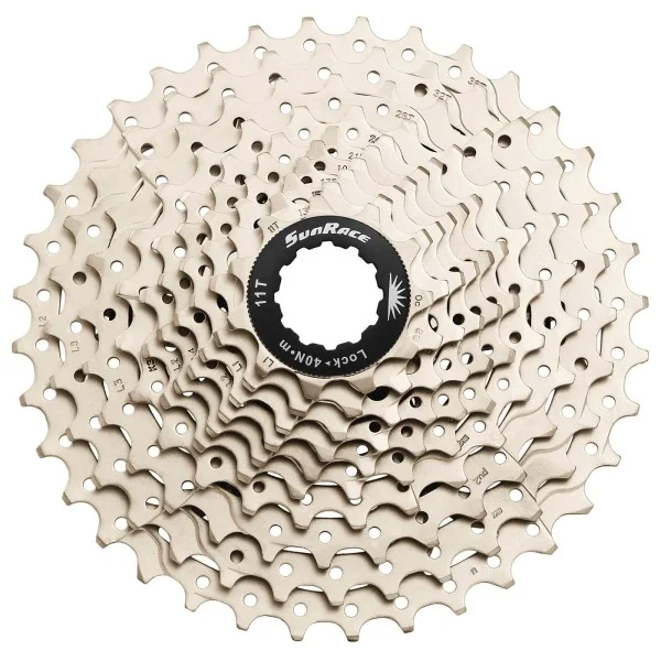 Cassette Sunrace CSMS1 10 speed - 11-36 tands - metalic