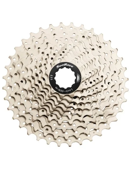 Cassette Sunrace CSMS1 10 speed - 11-36 tands - metalic