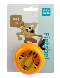 Fietsbel PexKids Tiger - geel/zwart 2