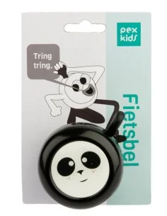 Fietsbel PexKids Panda - zwart/wit 2