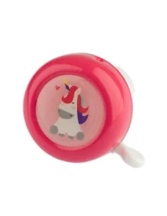 Fietsbel PexKids Unicorn - roze/wit