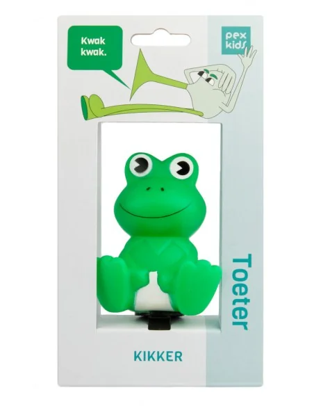 Fietstoeter PexKids Kikker - groen