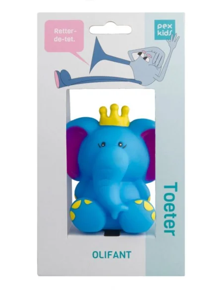 Fietstoeter PexKids Olifant - blauw