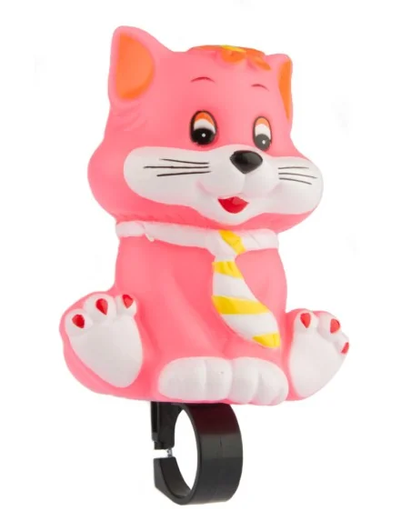 Fietstoeter PexKids Poes - roze