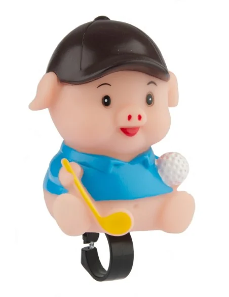 Fietstoeter PexKids Varken - blauw