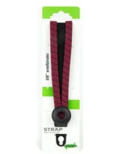 Triobinder Widek Eye 24/12mm met zwarte stalen platen - bordeaux/zwart