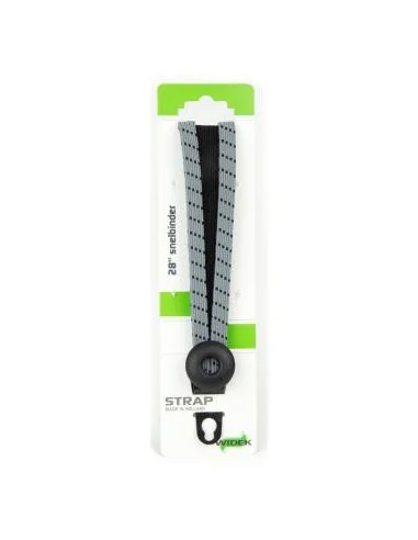 Triobinder Widek Eye 24/12mm met zwarte stalen platen - steengrijs/zwart