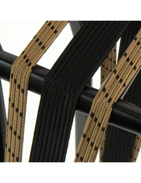 Triobinder Widek Eye 24/12mm met zwarte stalen platen - chinin/zwart