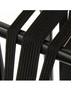 Triobinder Widek Eye 24/12mm met zwarte stalen platen - zwart/zwart 2