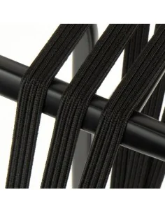 Triobinder Widek Eye 12/12mm met zwarte stalen platen - zwart/zwart 2