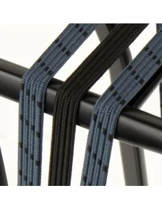 Triobinder Widek Eye 12/12mm met zwarte stalen platen - blauw grijs/zwart 2