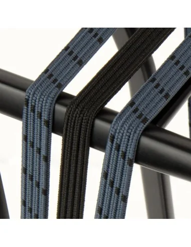 Triobinder Widek Eye 12/12mm met zwarte stalen platen - blauw grijs/zwart