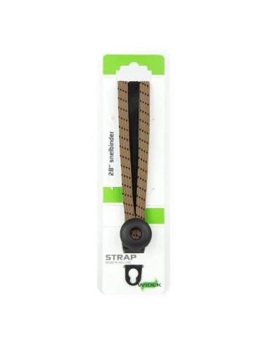 Triobinder Widek Eye 12/12mm met zwarte stalen platen - chinin/zwart