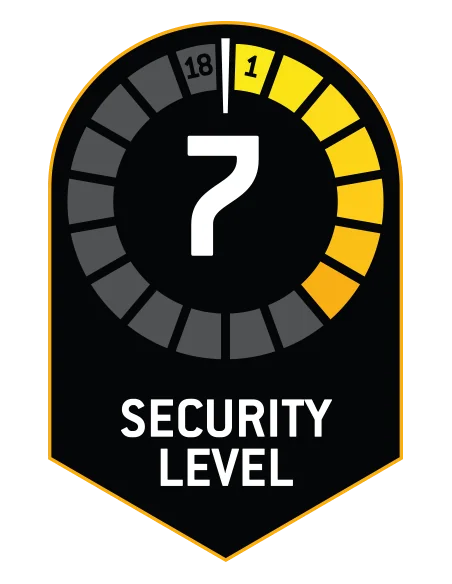 Vouwslot Trelock Two Go 80cm Xmove - zwart