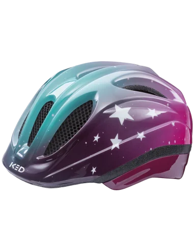 Fietshelm KED Meggy II Trend S (46-51 cm) - stars pink aqua glossy