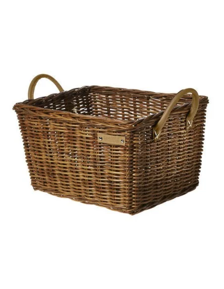 Rotan fietsmand Basil Portland Classic 49 x 36 x 24 cm - bruin
