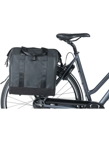Fietsshopper Basil Grand Tarpaulin 23 liter 34 x 19 x 35 cm - zwart