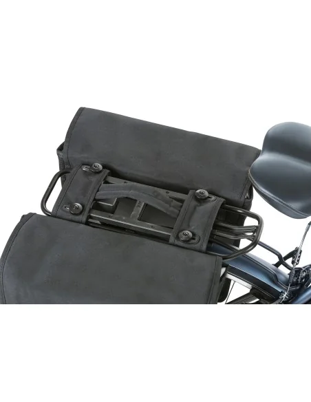 Dubbele fietstas Basil Go Double MIK 32 liter 33 x 16 x 38 cm - solid black