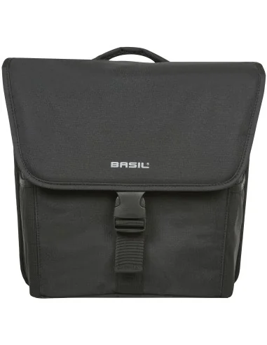 Dubbele fietstas Basil Go Double MIK 32 liter 33 x 16 x 38 cm - solid black