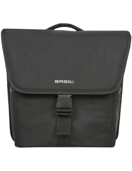 Dubbele fietstas Basil Go Double MIK 32 liter 33 x 16 x 38 cm - solid black