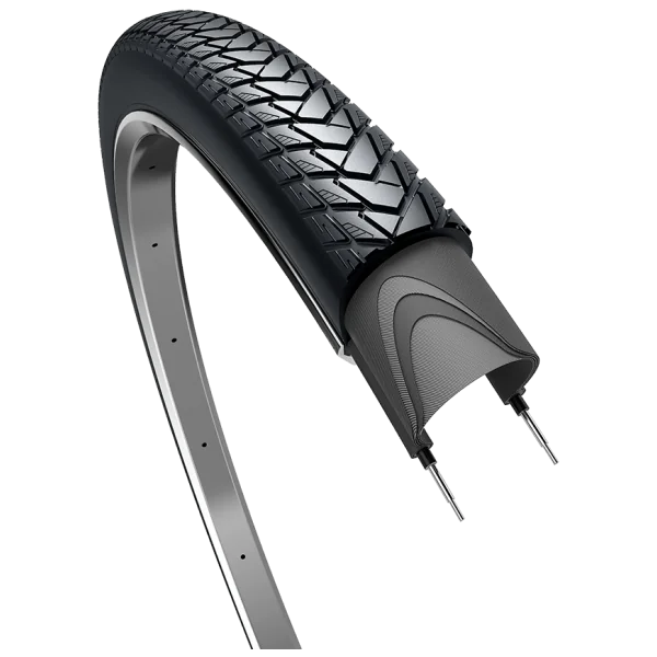 Buitenband Edge Traveller Basic 28 x 1.75" / 47-622mm - zwart met reflectie