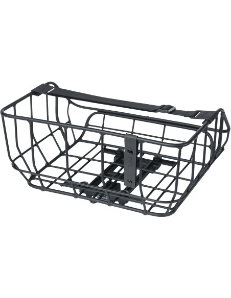 Fietsmand Basil Portland Rear MIK 25 liter 43 x 36 x 22 cm - mat zwart