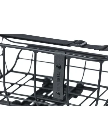 Fietsmand Basil Portland Rear MIK 25 liter 43 x 36 x 22 cm - mat zwart