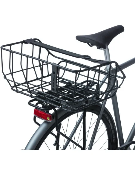 Fietsmand Basil Portland Rear MIK 25 liter 43 x 36 x 22 cm - mat zwart