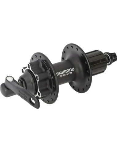 Achternaaf 8/9/10 speed Shimano FH-M525 - 32 gaats - 6 bouts remschijfbevestiging - zwart