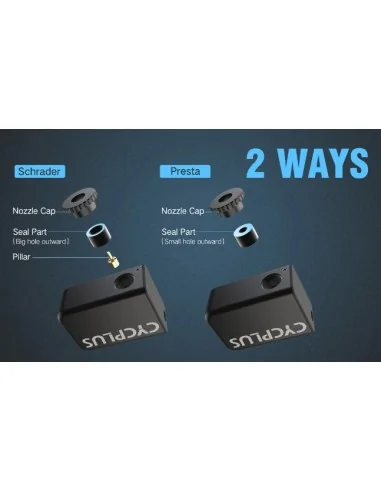 Elektrische accupomp Cycplus A2S Cube Mini