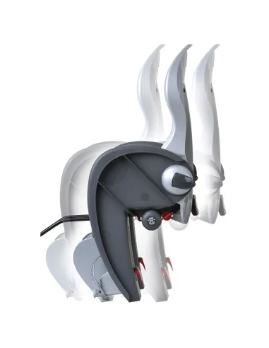 Kinderzitje achter Polisport Wallaby-Evo DeLuxe - donkergrijs/zilver - met framemontage (FF)
