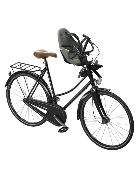 Kinderzitje voor Thule Yepp 2 Mini inclusief Mini SlimFit Adapter - agave