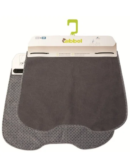 Qibbel Stylingset windscherm Canvas - Elements faded blue