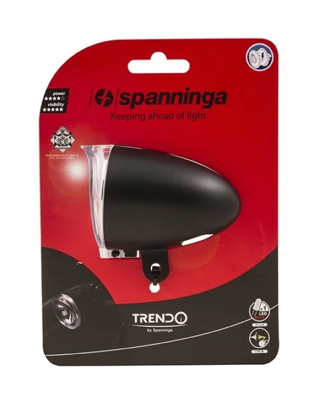 Koplamp Spanninga Trendo XB - zwart (op kaart)